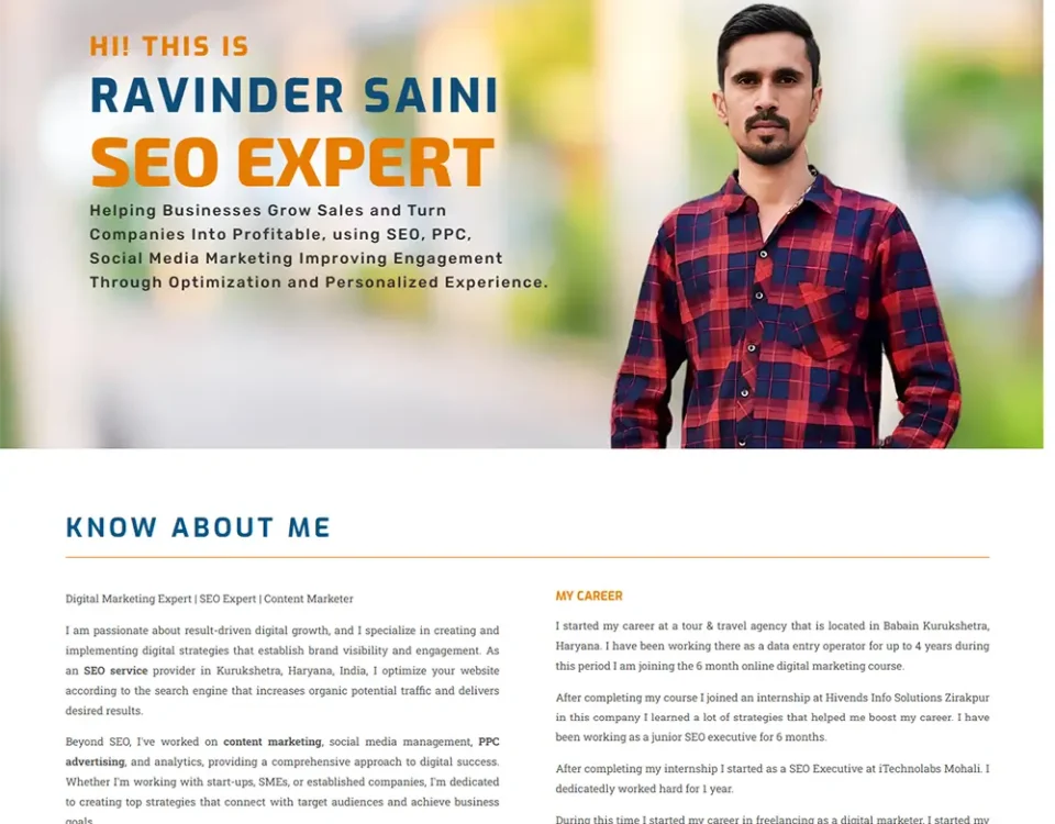 Ravinder Saini