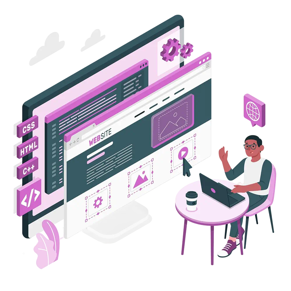 website designing image